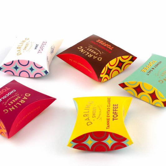 100 Assorted Turn-Down Soft Caramels