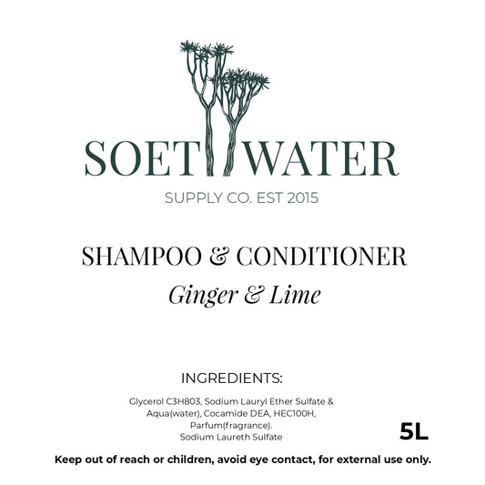 Shampoo and Conditioner 5L