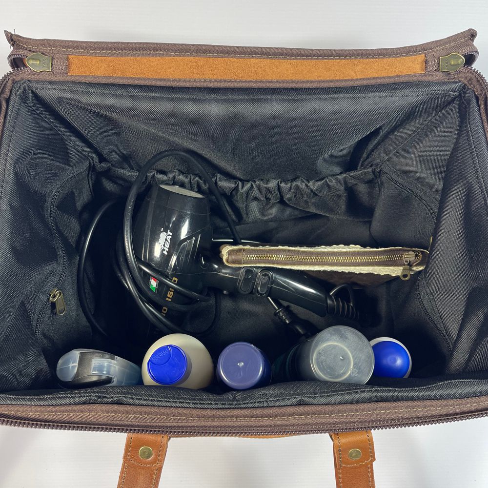 Leather Vanity Bag