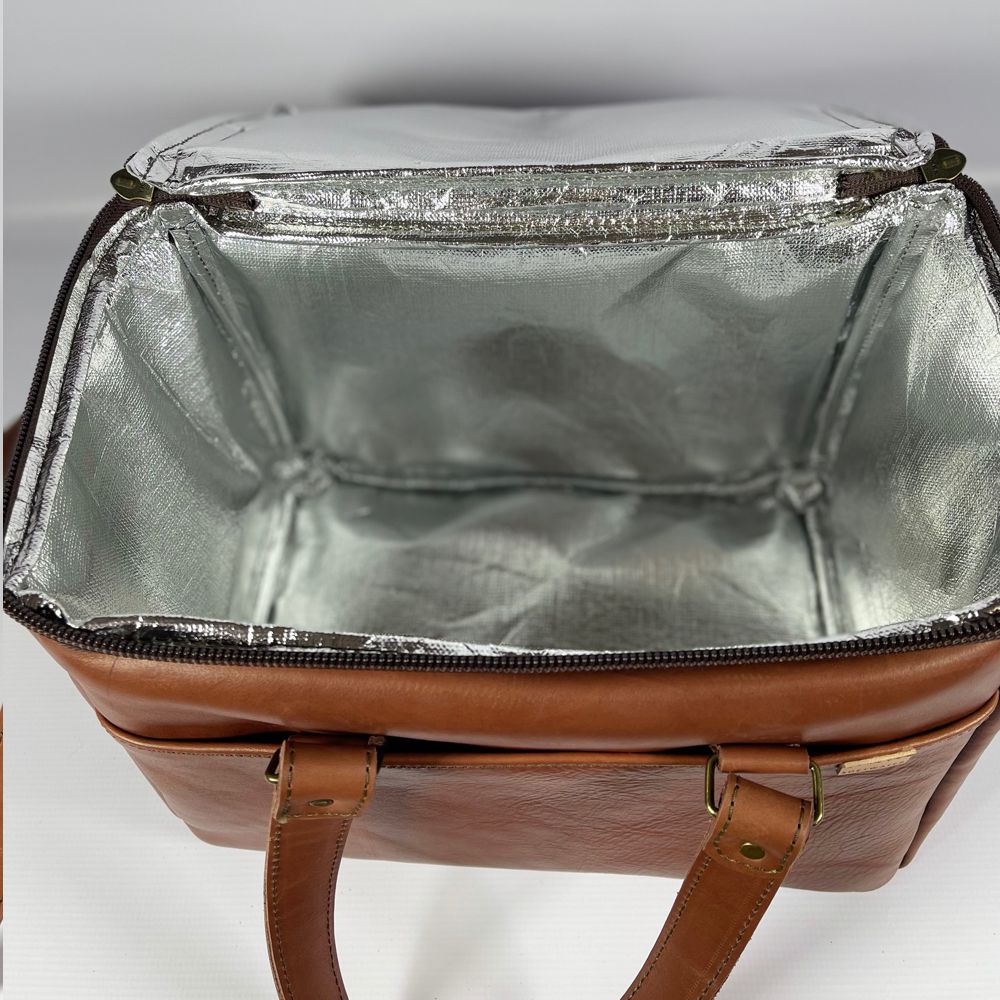 Premium Leather Cooler Bags