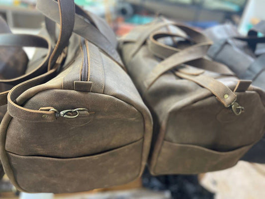 Leather Duffle Bags