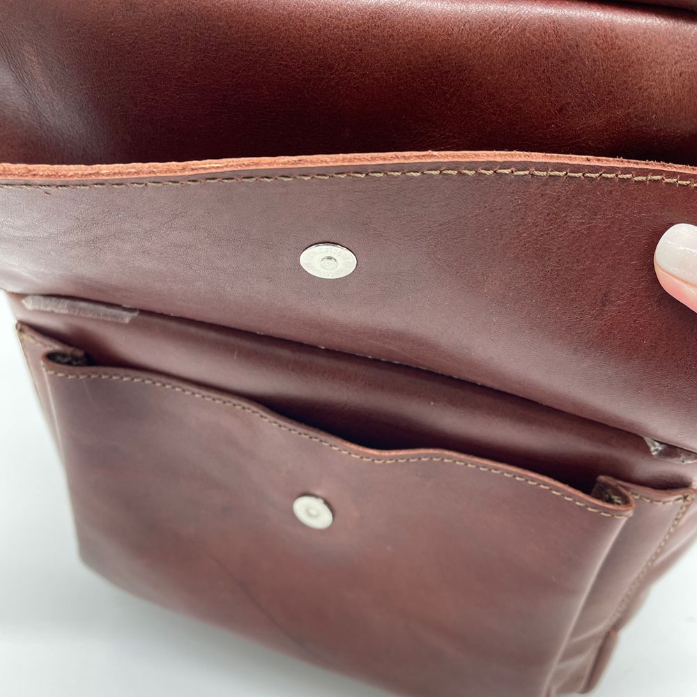 Leather Laptop Backpack
