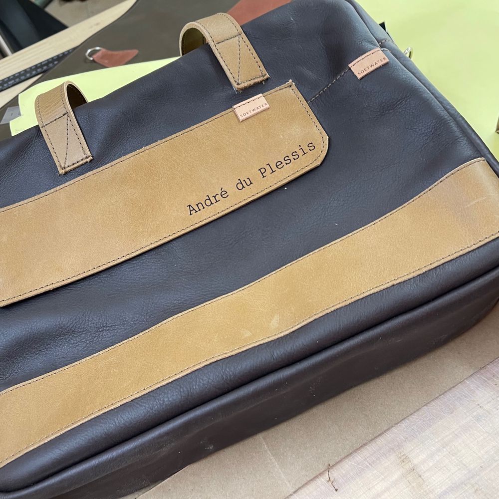 Leather Laptop Bag