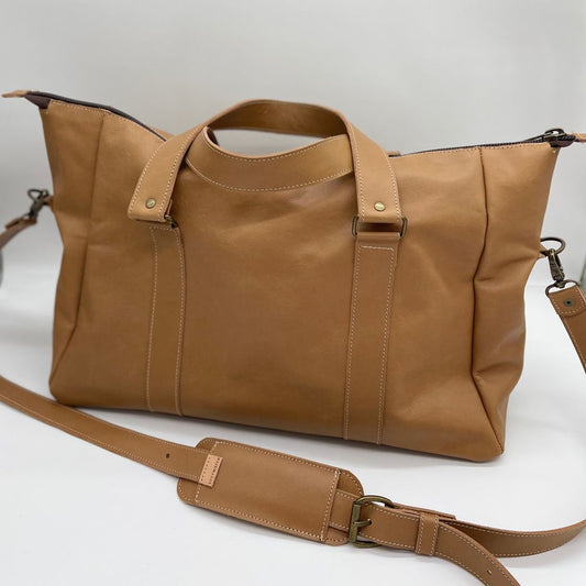 Leather Overnight Bag