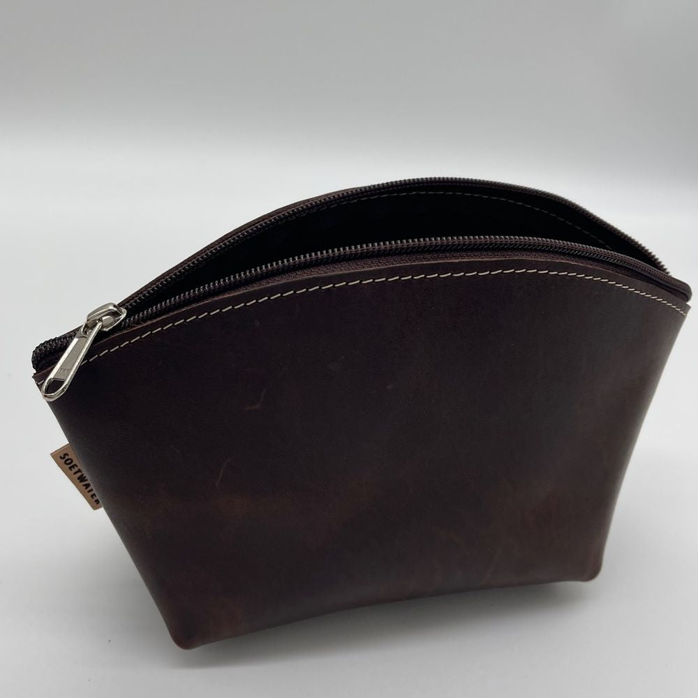 The Half-Moon Makeup Bag