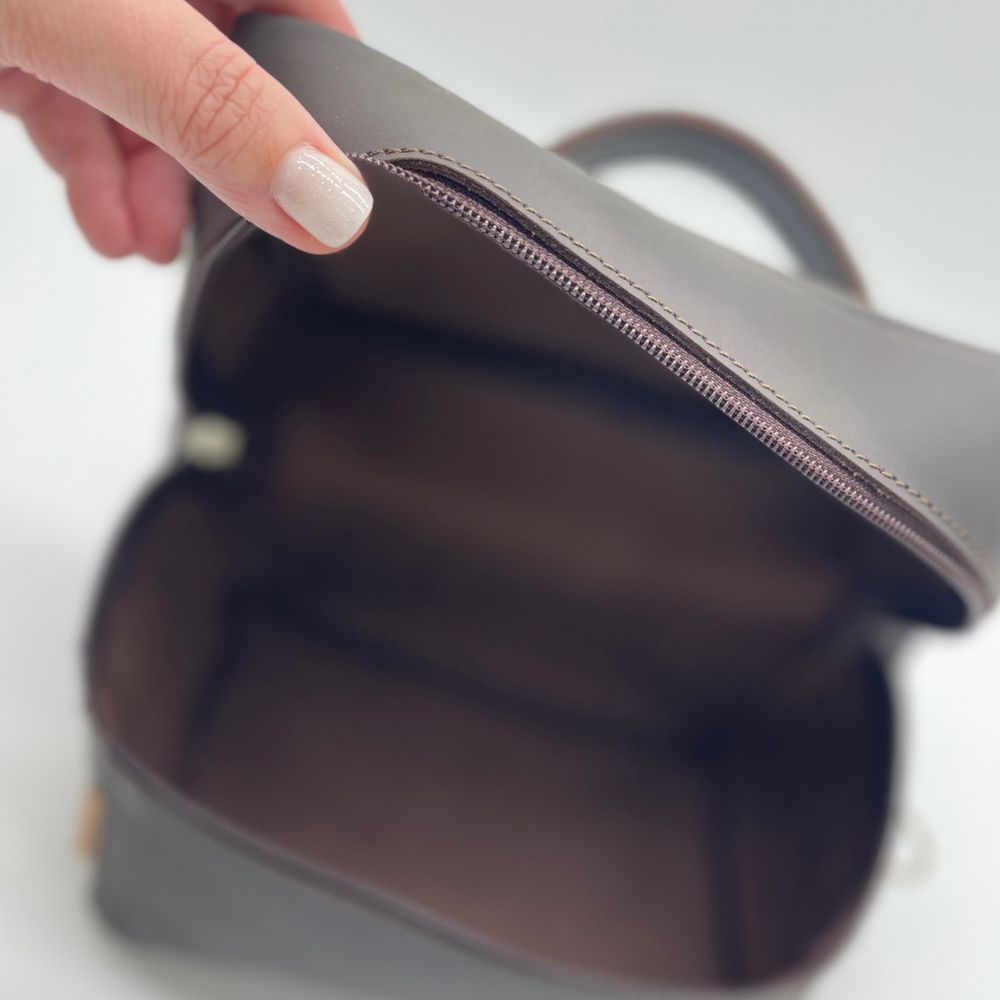 The Half-Moon Makeup Bag