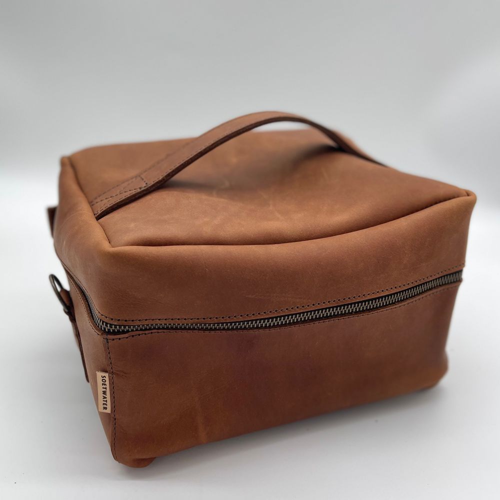 The Half-Moon Makeup Bag