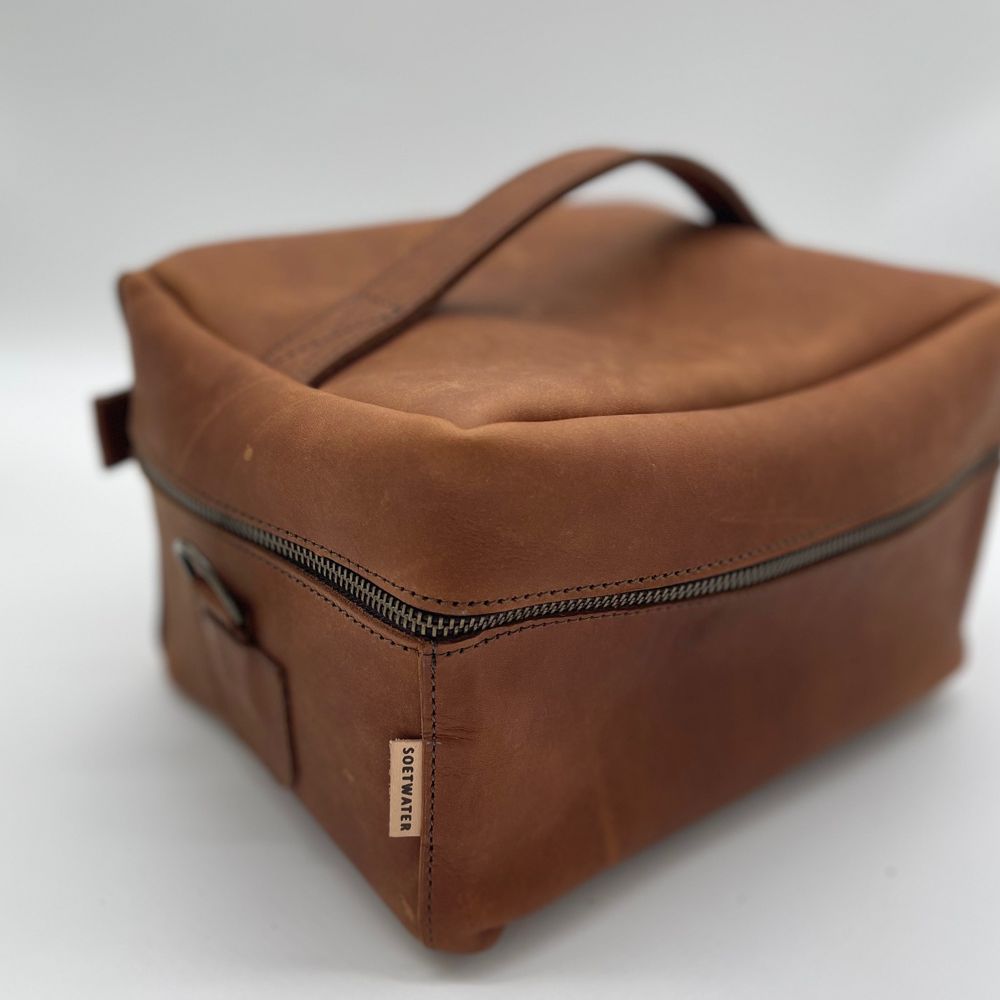 The Half-Moon Makeup Bag