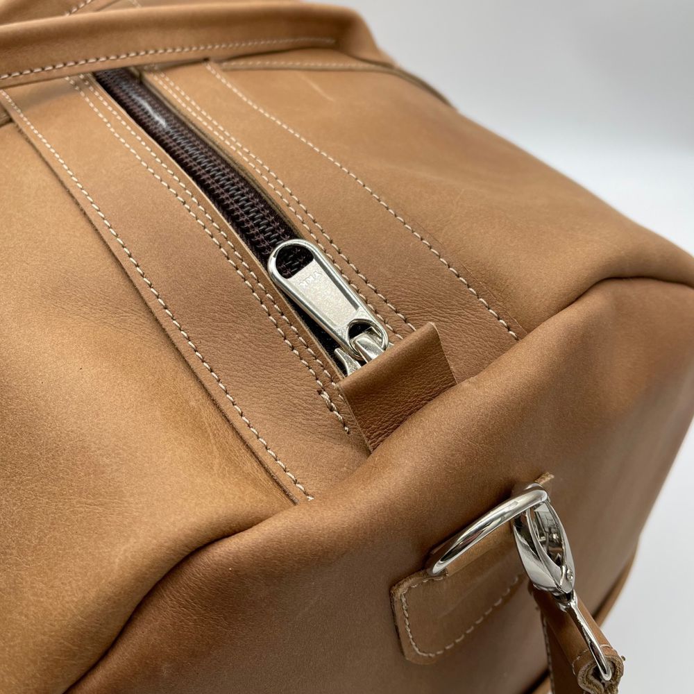 Signature Leather Duffle Bag
