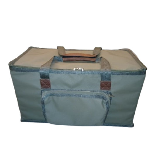 Canvas Bag Large with Leather Finishing