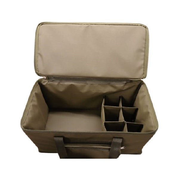 Canvas Bag Large with Leather Finishing