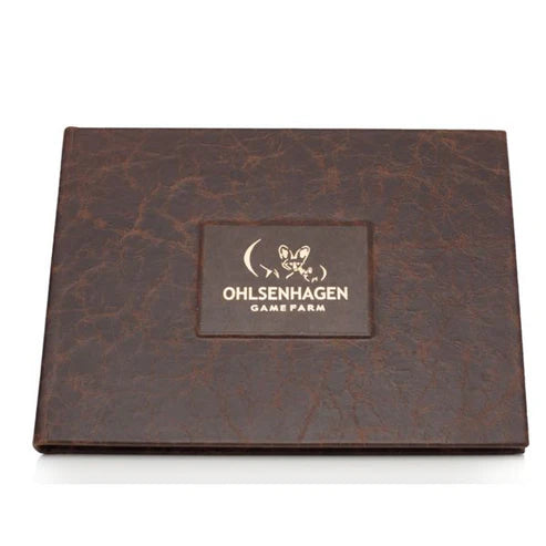Full Leather Guest Book