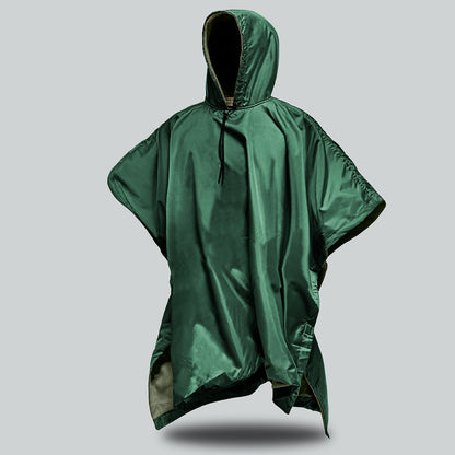 Waterproof Fleece Lined Poncho