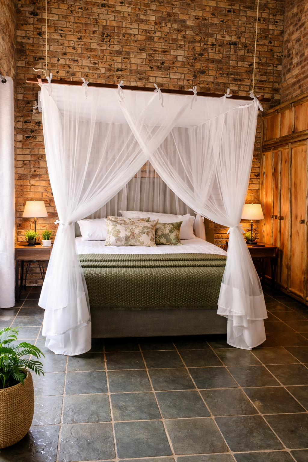 Tie Suspended Mosquito net