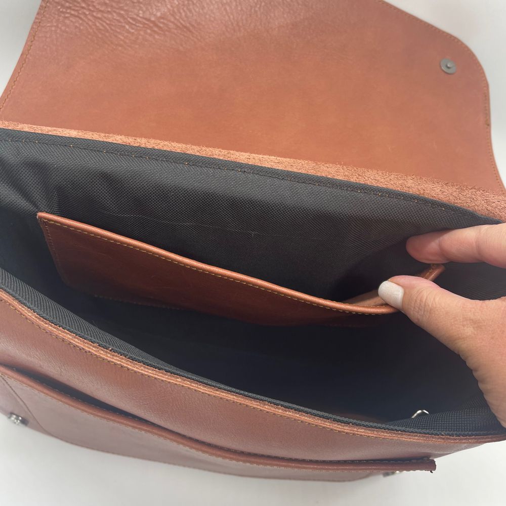 Premium Leather Satchel