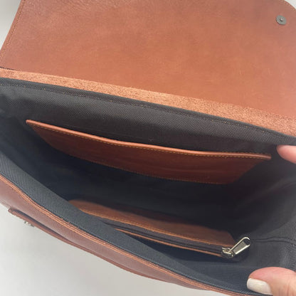 Premium Leather Satchel