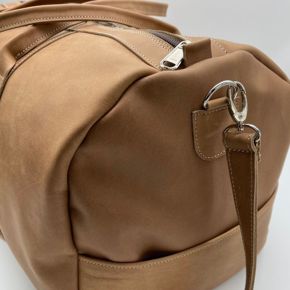 Signature Leather Duffle Bag