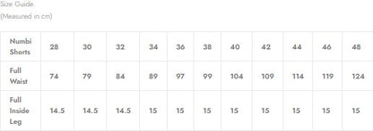 Numbi Elasticated Shorts