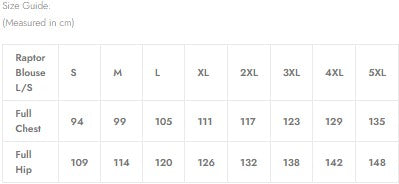 Raptor Long Sleeve Blouse