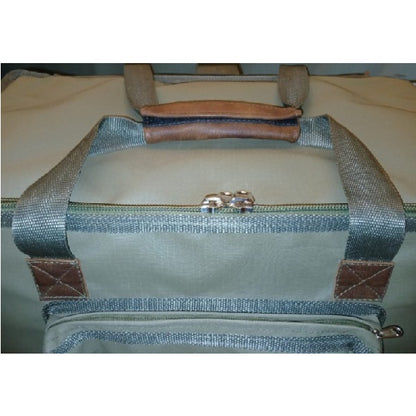 Canvas Bag Large with Leather Finishing