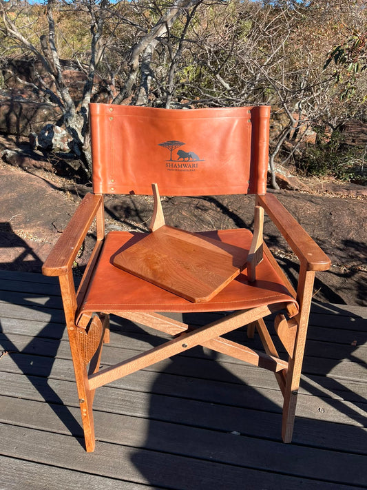 Director's Chair Side Table